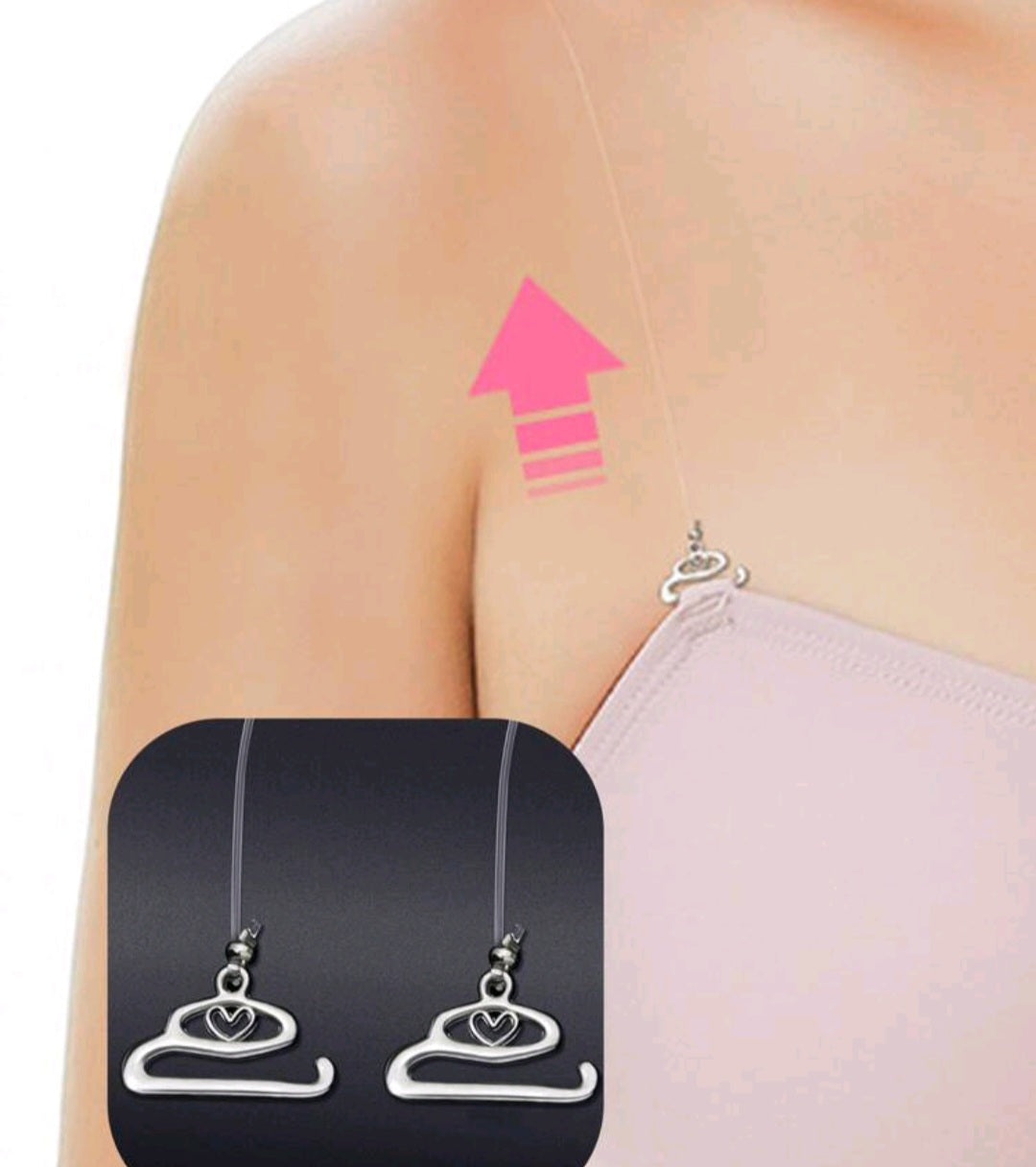 Vixxen Bra Straps Clear - Accessories