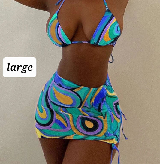 3 piece swimwear