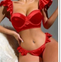 2 piece red set