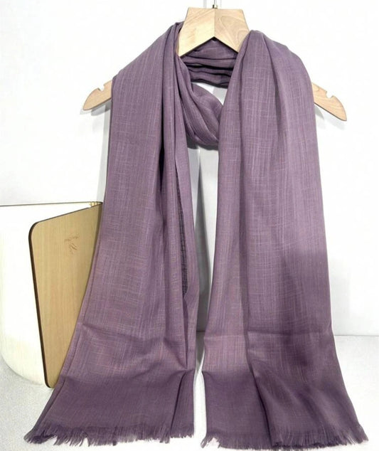 Lilac scarf