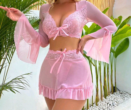 Pink two piece set