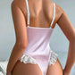 Beautiful pink and white bodysuit