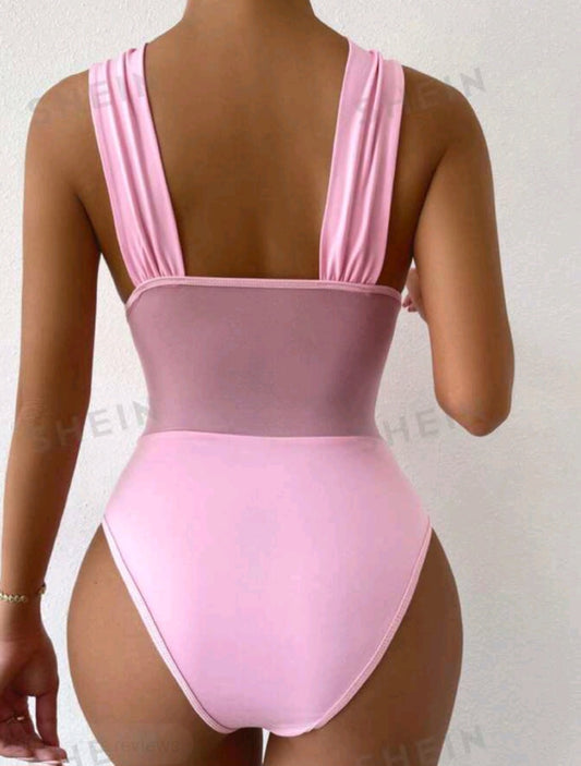 Pink bodysuit