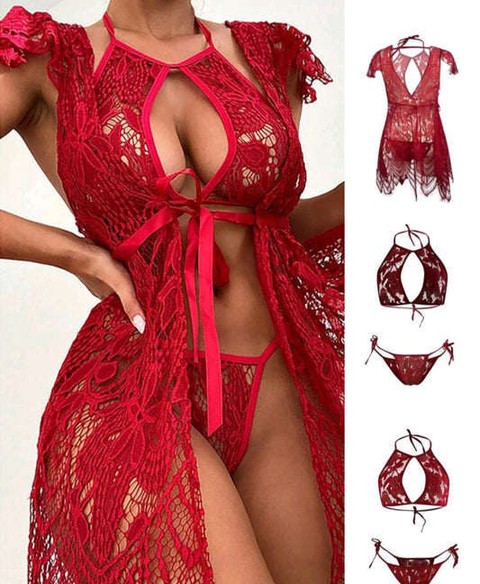 Red 3 piece set