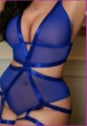 Blue bodysuit