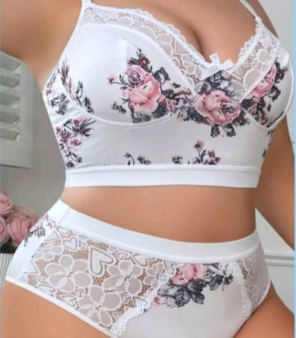 Floral two piece set