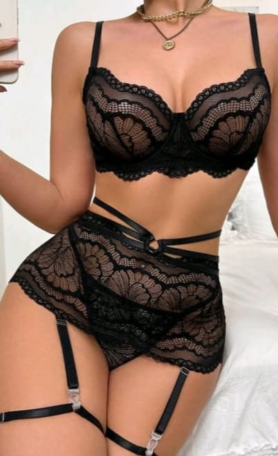 Black four piece set