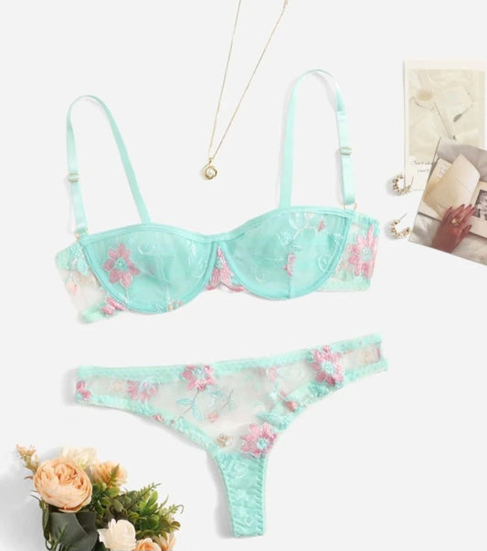 Two piece floral set