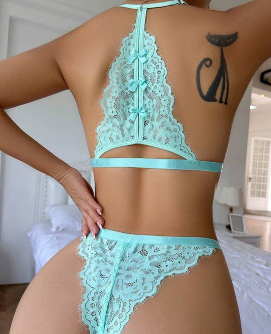 Turquoise two piece